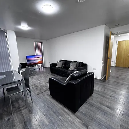 Apartament Ls1 2bd Corporate 2 Bath Secured Parking, Long Stay, Council Stay, Nursing Care Cos, Leeds (West Yorkshire)